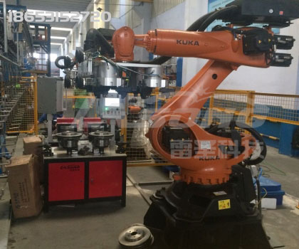 剎車(chē)盤(pán)自動(dòng)打標(biāo)掛線單元